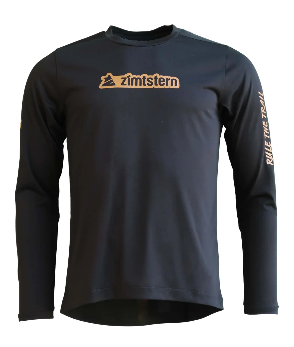 Zimtstern Corez MTB Shirt LS Men Pirate Black – Bild 2
